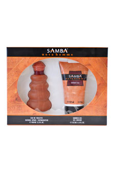 Perfumers Workshop Samba Nova for Men - 2-Piece Gift Set w Spray and Shower Gel