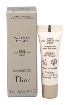 EAN 3348901113151 product image for Capture Totale Multi Perfection Creme by Christian Dior for Women - 0.10 oz Crem | upcitemdb.com