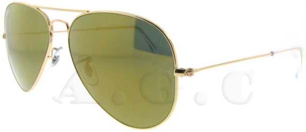 Ray Ban 3025 LARGE AVIATOR 1 Sunglasses in color code