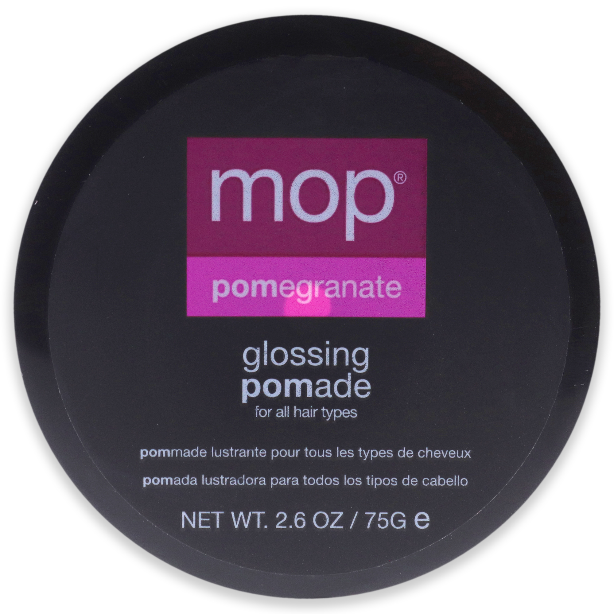 Pomegranate Glossing Pomade by MOP for Unisex - 2.6 oz Pomade