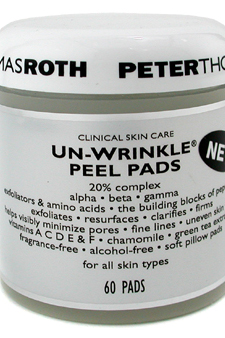 Un-Wrinkle Peel Pads by Peter Thomas Roth for Unisex - 60 pads CLeanser