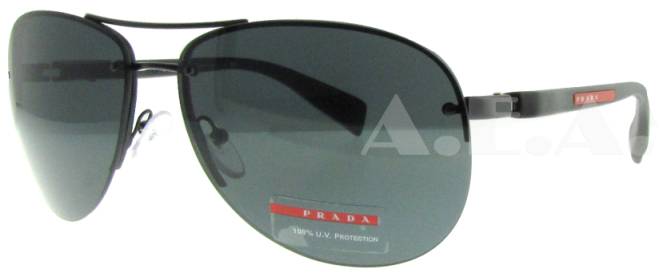 Sps 56m 1bo-1a1 Black By Prada For Unisex – 62-14-130 Mm Sunglasses ...